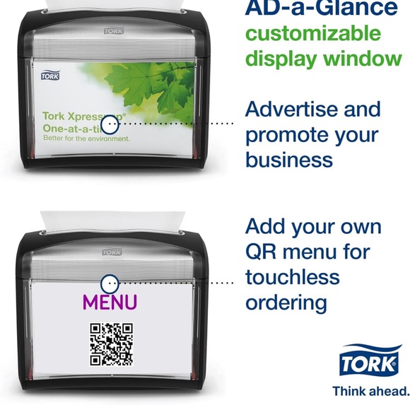 Tork Xpressnap Tabletop Napkin Dispenser - Picture 3 of 3